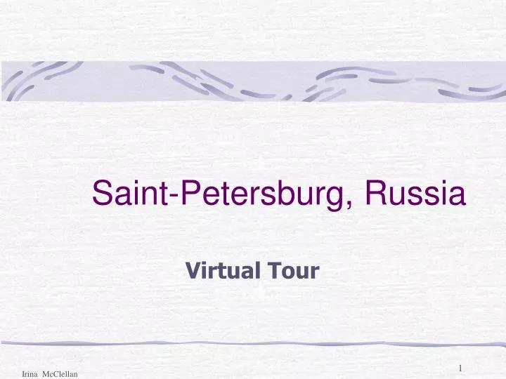saint petersburg russia