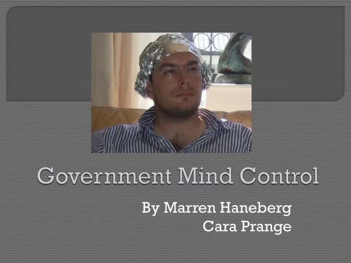 government mind control
