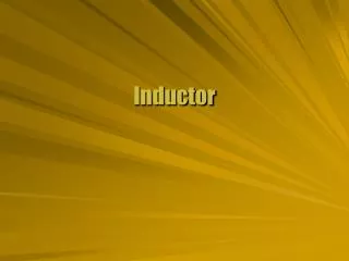 Inductor