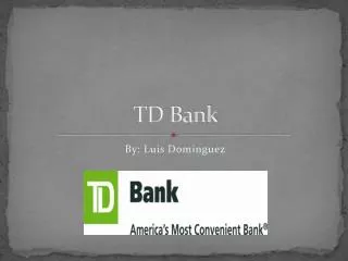 TD Bank