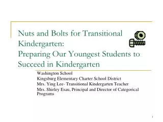 Washington School Kingsburg Elementary Charter School District