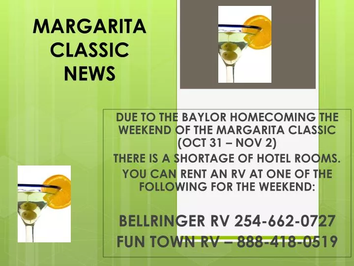 margarita classic news