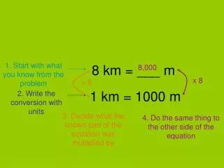 8 km m