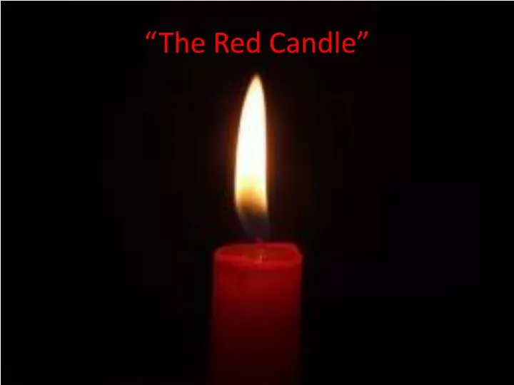 the red candle