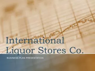 International Liquor Stores Co.