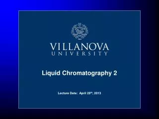Liquid Chromatography 2
