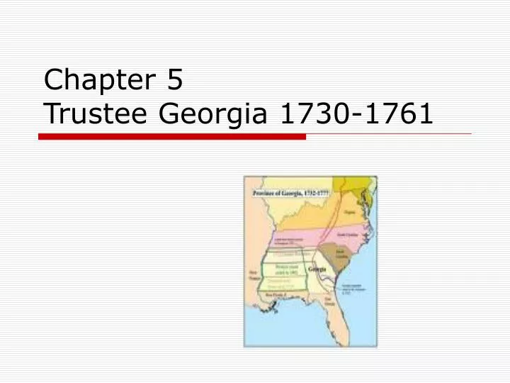 chapter 5 trustee georgia 1730 1761