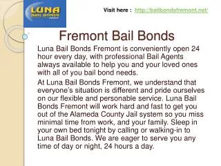 Bail Bonds Fremont