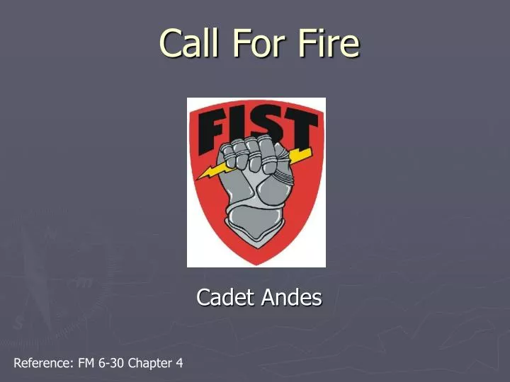 call for fire