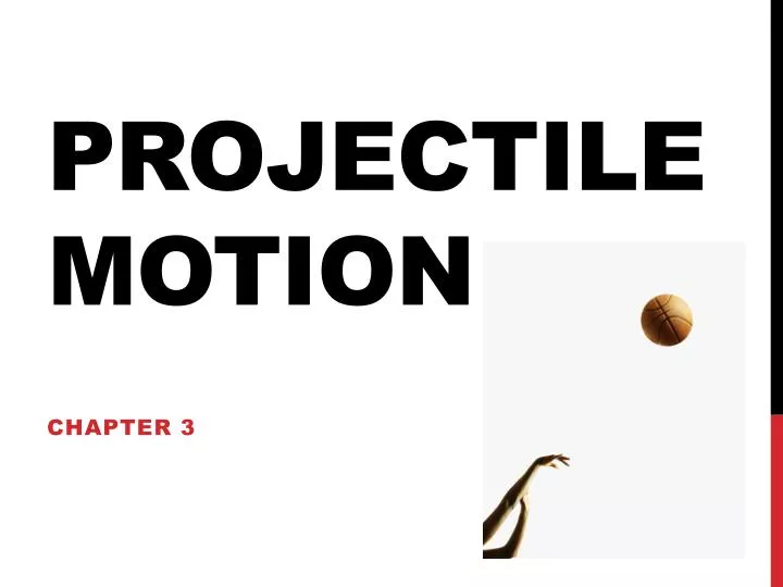 projectile motion