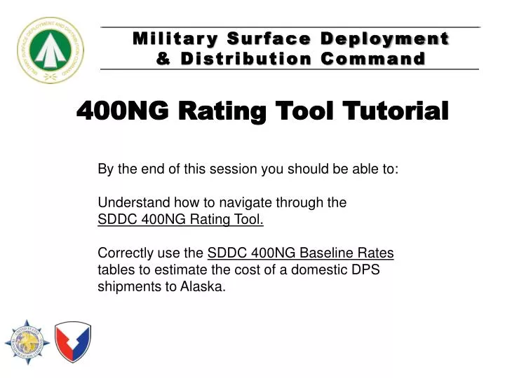400ng rating tool tutorial