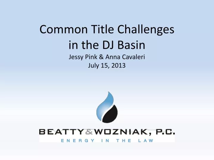 common title challenges in the dj basin jessy pink anna cavaleri july 15 2013