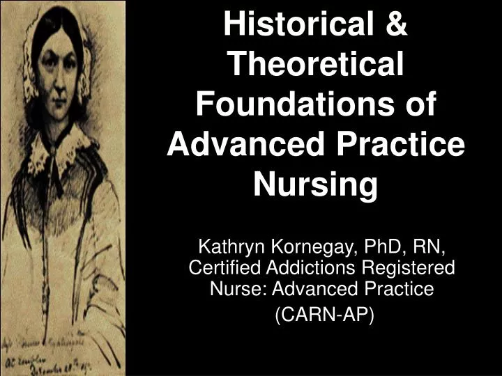 historical theoretical foundations of advanced practice nursing