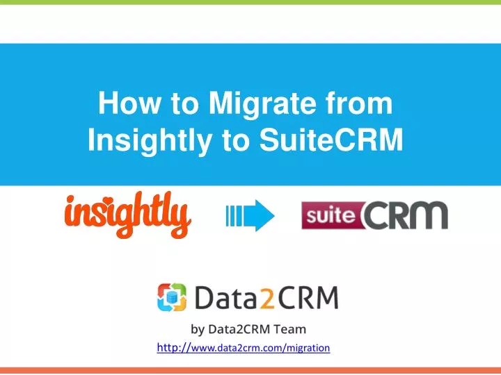 how to migrate from in sightly to suitecrm