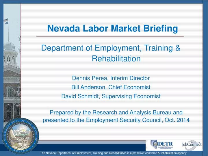 nevada labor market briefing