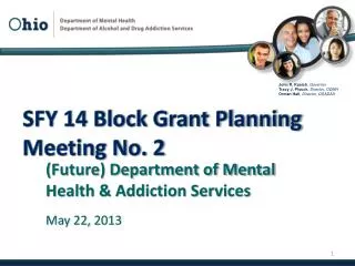 SFY 14 Block Grant Planning Meeting No. 2