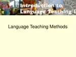PPT - APPROACHES and METHODS IN LANGUAGE TEACHING PowerPoint ...