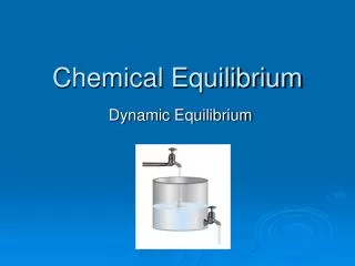 Chemical Equilibrium