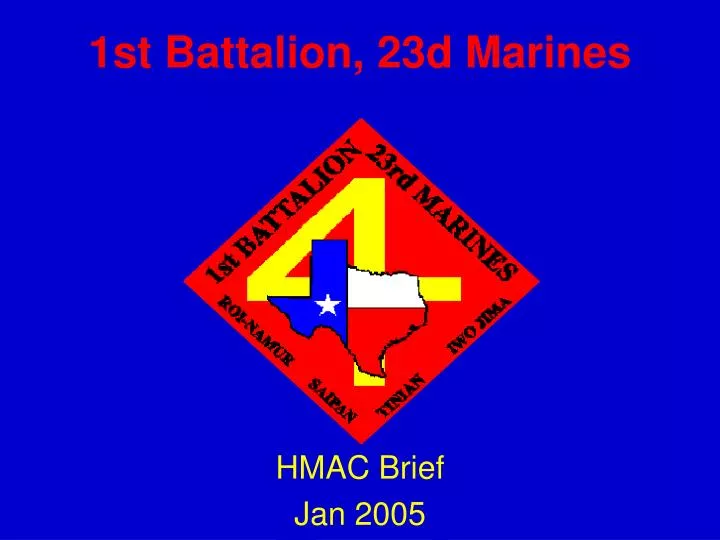 1st battalion 23d marines