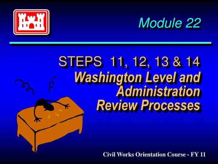 module 22 steps 11 12 13 14 washington level and administration review processes