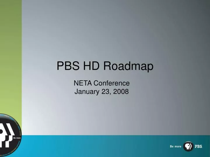 pbs hd roadmap