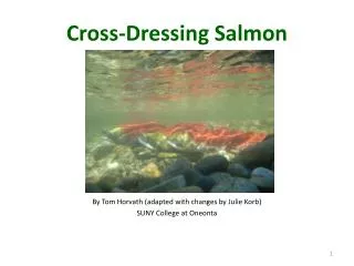 Cross-Dressing Salmon