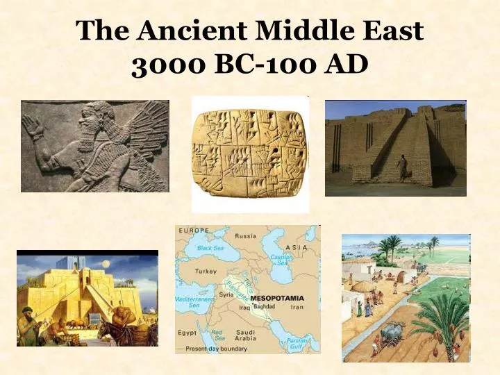 the ancient middle east 3000 bc 100 ad