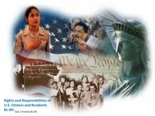 Rights and Responsibilities of U.S. Citizens and Residents BL-BH
