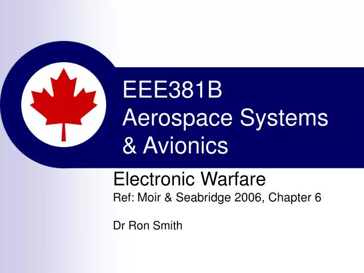 eee381b aerospace systems avionics
