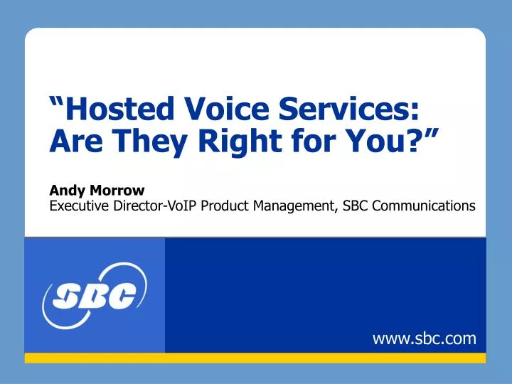 hosted voice services are they right for you