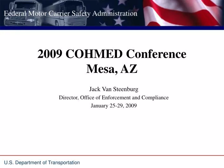 2009 cohmed conference mesa az
