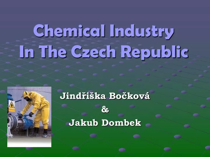 chemical i ndustry i n the czech republic