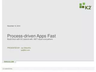 Process-driven Apps Fast
