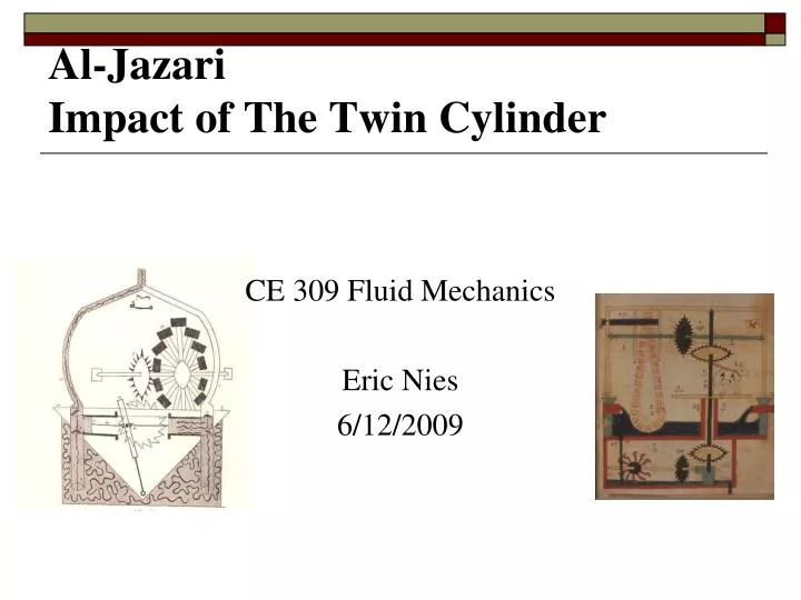 al jazari impact of the twin cylinder