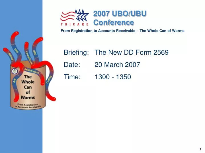 briefing the new dd form 2569 date 20 march 2007 time 1300 1350
