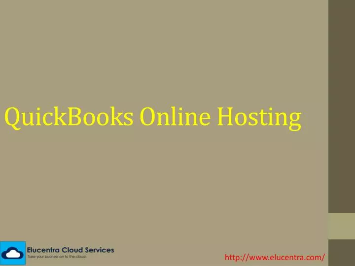 quickbooks online hosting