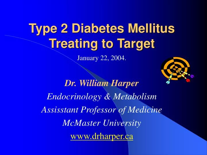 type 2 diabetes mellitus treating to target