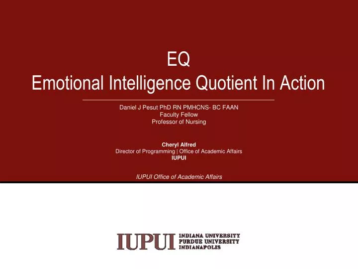 eq emotional intelligence quotient in action