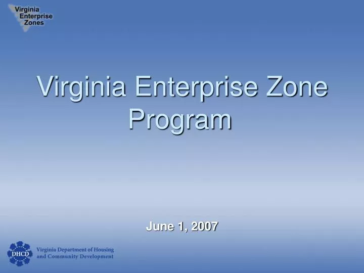 virginia enterprise zone program