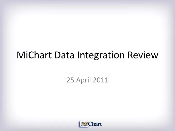 michart data integration review