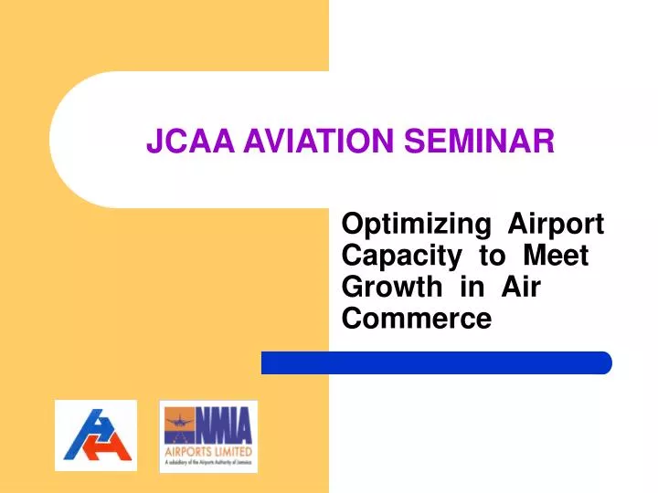 jcaa aviation seminar