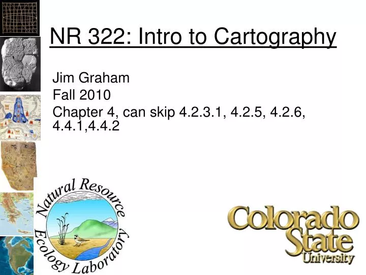 nr 322 intro to cartography