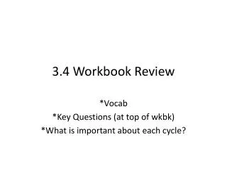 3.4 Workbook Review