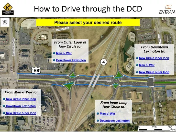 how to drive through the dcd