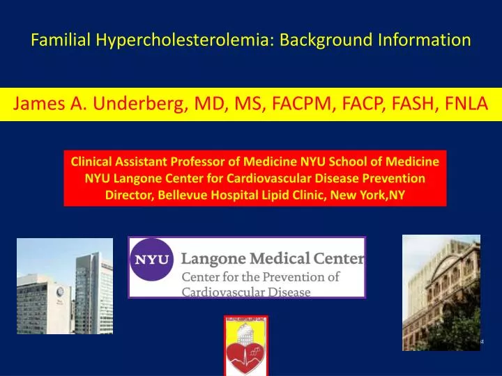 familial hypercholesterolemia background information