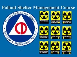 Fallout Shelter Management Course