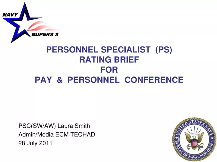 personnel specialist ps rating brief for pay personnel conference