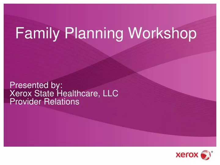 family planning workshop