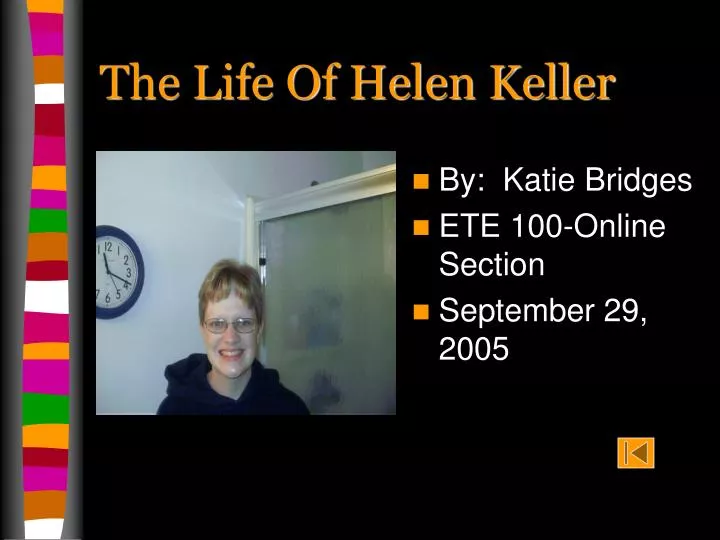 the life of helen keller