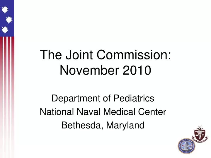 the joint commission november 2010